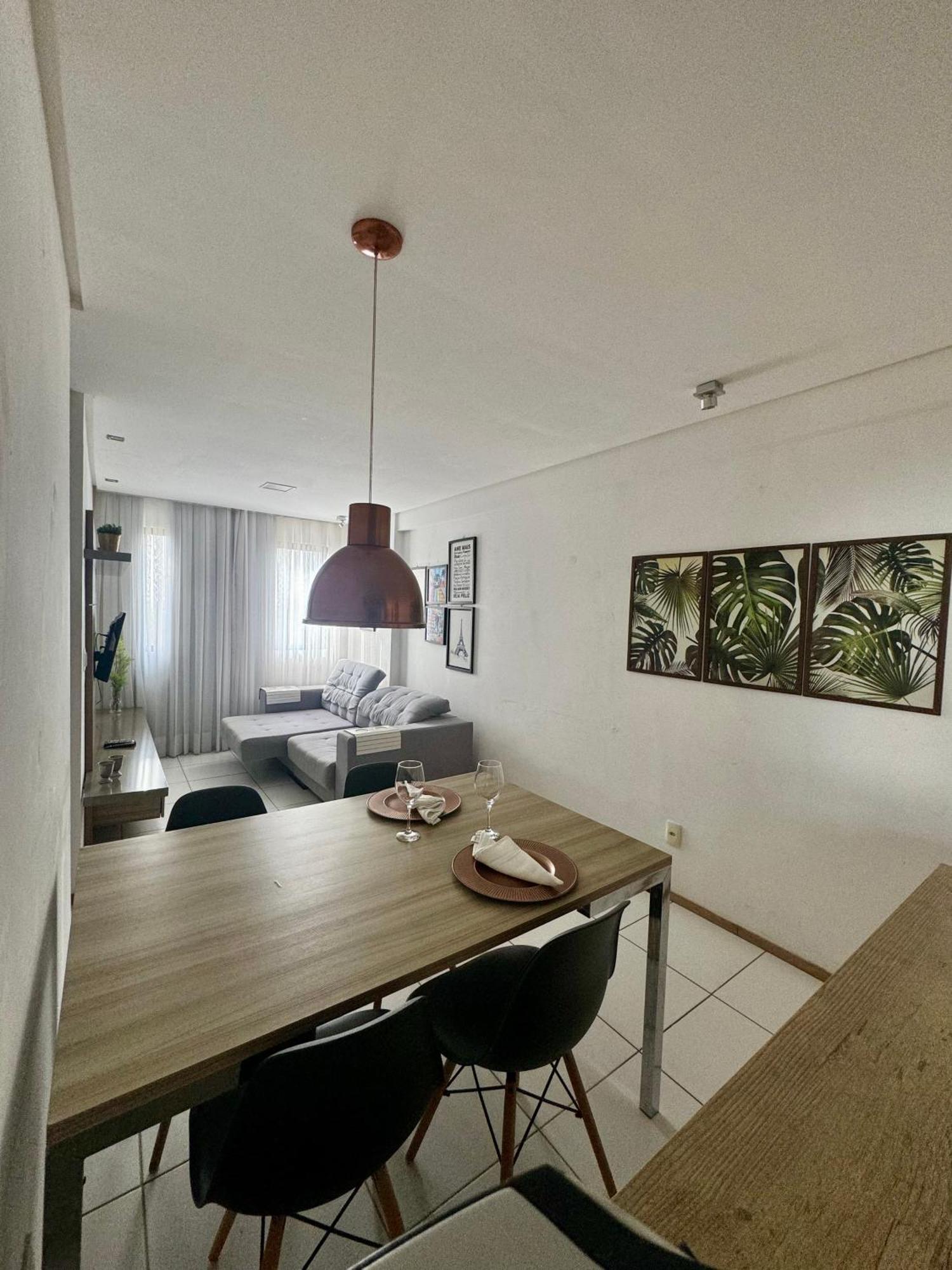 Apartamento 2 Quartos A 4 Minutos Do Mar De Maceio Esterno foto