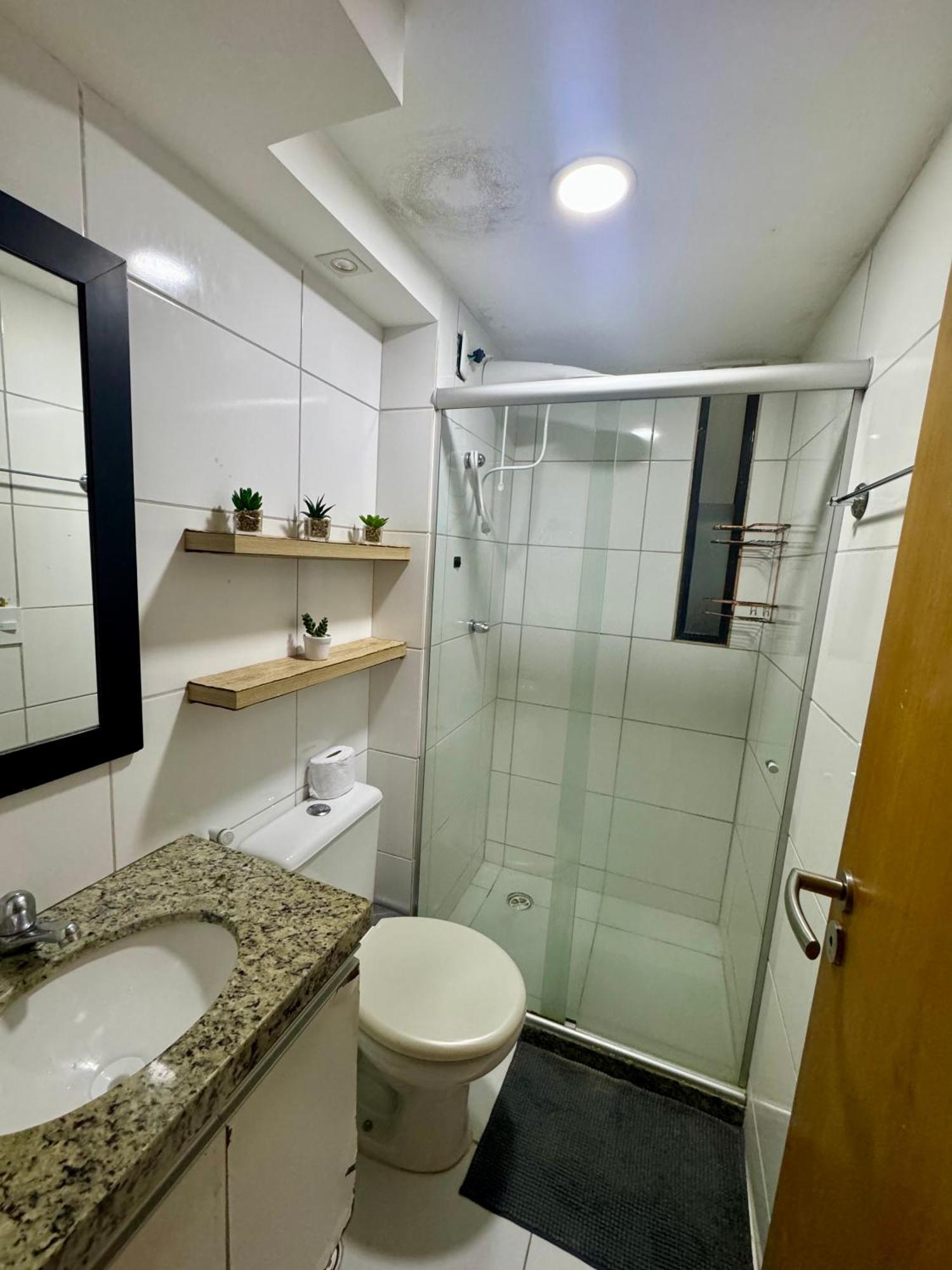 Apartamento 2 Quartos A 4 Minutos Do Mar De Maceio Esterno foto