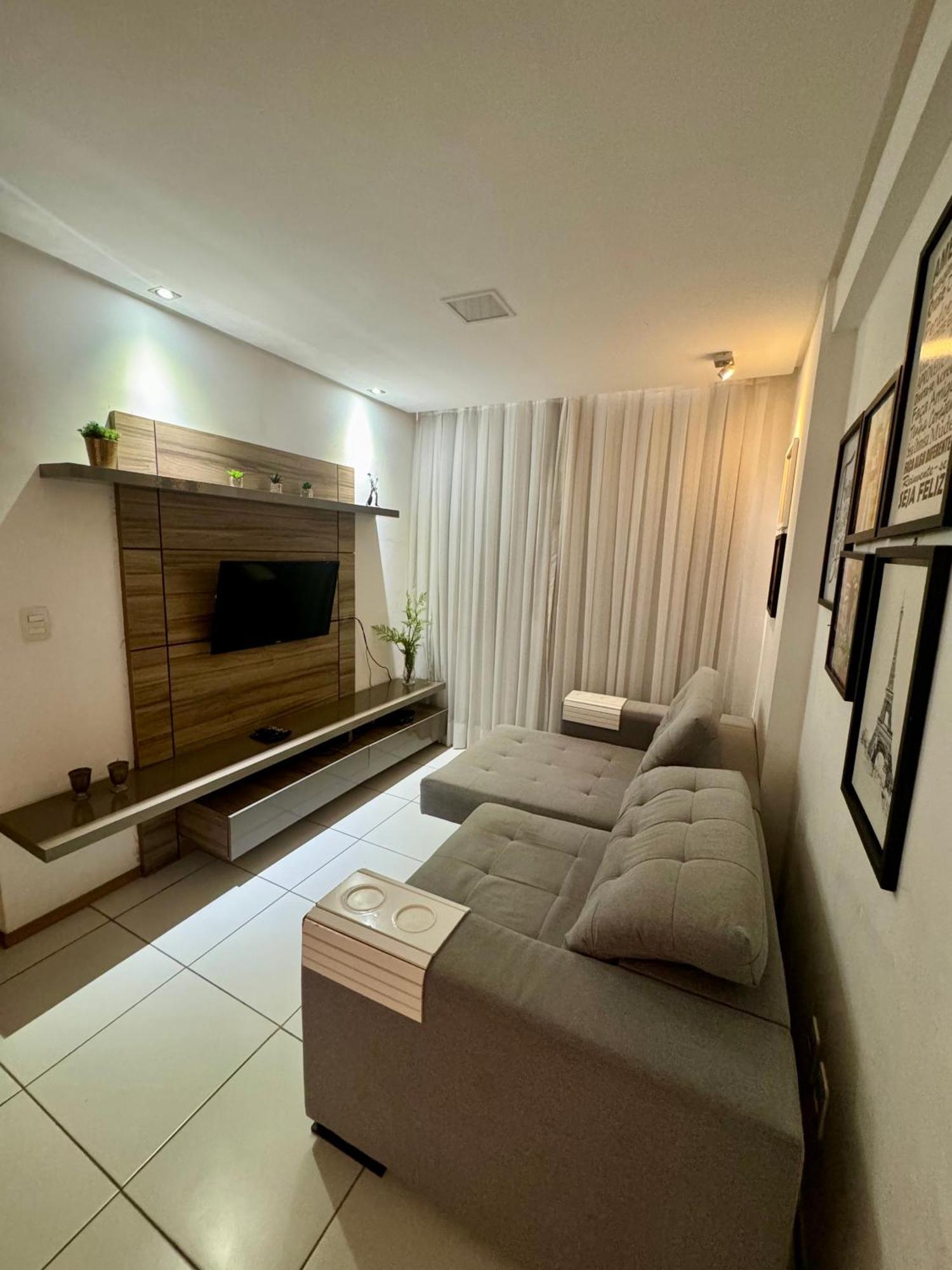 Apartamento 2 Quartos A 4 Minutos Do Mar De Maceio Esterno foto